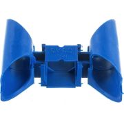 Кабель-канал соединительный, синий