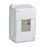 Щиток распределительный навесной на 4 модуля без дверцы белый IP30 (ЩРн-П-4)