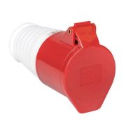 Розетка кабельная 32А 3Р+N+Е IP44 переносная 380В