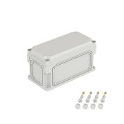 Корпус IP66/IP67, 300х150х160 мм, без МП, с фланцами, непрозрачная крышка H= 35 мм