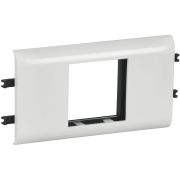 DLP Рамка и суппорт на 2 модуля для кабель-каналов с шириной крышки 65мм белая