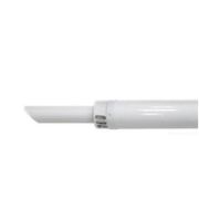 Труба коаксиальная с наконечником d 60-100 мм  1000 мм выступ дымовой трубы 250 мм, антиоблединительное исполнение