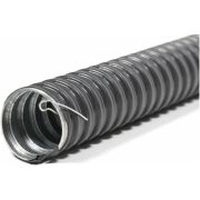 Металлорукав в ПВХ изоляции МРПИ НГ 25 (50 м/уп.) черный с протяжкой ГОФРОМАТИК
