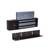 Замок электромагнитный ML-295K с уголком IP67 12В усилие 300 кг серый