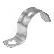Скоба металлическая 50мм однолапковая оцинкованная