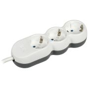 Удлинитель бытовой У03 3 места 2P+PE/3м 3х1.5мм2 16А/250В UNO