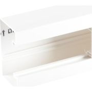 METRA Кабель-канал парапетный 85х50мм с крышкой шириной 75мм белый