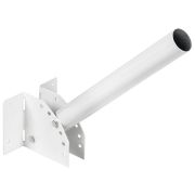 Кронштейн КР-4М D 48мм L 500мм под монтажную ленту регулируемый угол белый
