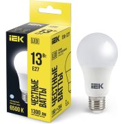 Лампа светодиодная A60 груша 13Вт 230В 6500К E27