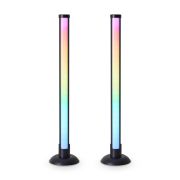 Светильник светодиондый настольный Krass LED 10W 300Лм RGB IP20 Черный