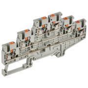 ARMAFIX Клемма пружинная Push-in CP-ML 3 ур. 2,5мм2 серая IEK