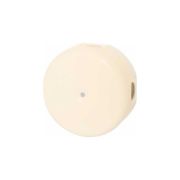 Коробка распределительная 78мм, пластик, цвет Песочное золото с кабельными вводами