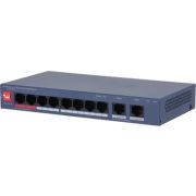 Коммутатор управляемый  L2 8 портов RJ45 10 100 1000 Мб/с PoE 110Вт