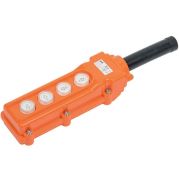 Пост кнопочный ПКТ-62 на 4 кнопки IP54 ABS-пластик