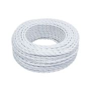 Ретро провод 3х2.5 белый(50м)