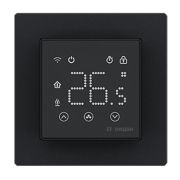 Терморегулятор с комбинацией датчиков Ридан Clever с Wi-Fi черный 16А