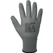 Перчатки нейлоновые бесшовные с частичным полиуретановым покрытием ArmProtect NP100 р.10