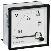 Вольтметр 600 В 72х72 AC непосредственное включение Э47