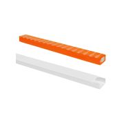 Кабель-канал 40х16 2 м белый TDM