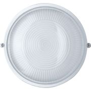 Светильник НПП-60w термостойкий круглый без решетки IP54 белый