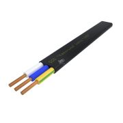 Кабель силовой ППГ-П нг(А)-HF 3х1.5ок(N.PE)-0.66 однопроволочный черный (барабан)
