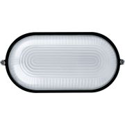 Светильник НПП-60w термостойкий овальный без решетки IP54 черный