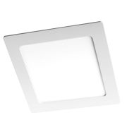 Светильник светодиодный ДВО-15w 6500K 1000 Лм IP40 WH 190мм встраиваемый квадрат