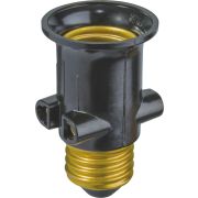 Патрон-переходник с цоколя Е27 на розетку и Е27