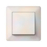 ATLASDESIGN AIR 1-постовая РАМКА, ЖЕМЧУГ/дымчатый белый