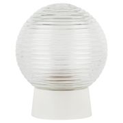 Светильник НБП 01-60-004 с прямым основанием Гранат стекло IP20 E27 max 60Вт D150 шар