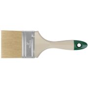 Кисть флейцевая ''Хард'', натуральная светлая щетина, деревянная ручка 3'' (75 мм)