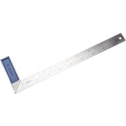 Угольник с нержавеющим полотном Профессионал 500 мм усиленный столярный