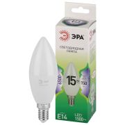 Лампа светодиодная LED 15 Вт 1500Лм 6500К свеча холодный E14 220-240В LED B35-15W-865-E14 Green Line