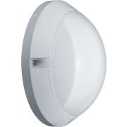 Светильник светодиодный ДБП-13w с датчиком 4000К 1300Лм IP65 круглый пластиковый белый