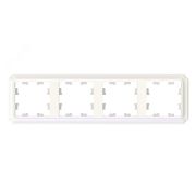 ATLASDESIGN ANTIQUE 4-постовая рамка, универсальная, ЖЕМЧУГ