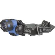 Фонарь светодиодный NPT-H12-3AAA 1Вт LED 80лм 100м налобный пластик