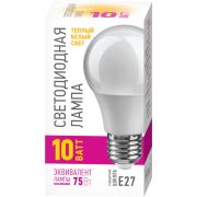 Лампа светодиодная LED 10вт E27 теплый PROMO