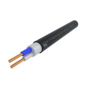 Кабель силовой ППГнг(А)-HF 2х1.5ок(N)-0.66 однопроволочный черный (бухта)