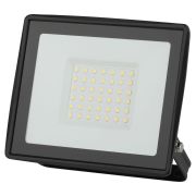 Прожектор светодиодный ДО-50Вт 4000К 4000Лм IP65 черный 50w нейтральный 200-240В LPR-023-0-40K-050