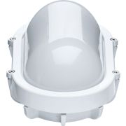 Светильник светодиодный ДБП-8w 4000K 560Лм IP65 овальный металлический белый