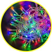 Гирлянда новогодняя светодиодная NGF-D020-01 нить RGBY 100 11.5м IP20 TR