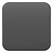 BLANCA одноклавишный переключатель наружный (cх.6) изолированный пл, 10A, 250B, антрацит