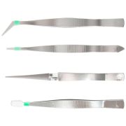 Пинцеты набор 4 штнержавеющие