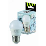 Лампа светодиодная LED 12Вт E27 5000K шар 230/50