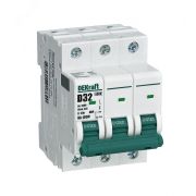 Выключатель автоматический 3P 32А  D 6кА ВА-103M