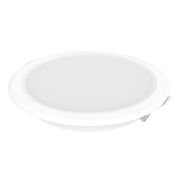 Светильник светодиодный ДВО 20 Вт 1700 лм 4000К AC 220В IP20 круг D170х26мм монт d140мм Пластик Elementary Gauss