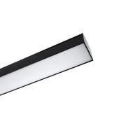 Светильник светодиодный ДПО-02 40Вт 4000К 4000Лм IP40 черный для реечных потолков JazzWay