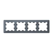 ATLASDESIGN AIR 4-постовая РАМКА, ГРИФЕЛЬ/дымчатый черный