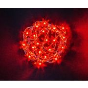 Гирлянда новогодняя светодиодная NGF-DM003-20R-2AA-красные звёздочки