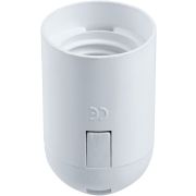 Патрон подвесной Е27 пластик белый